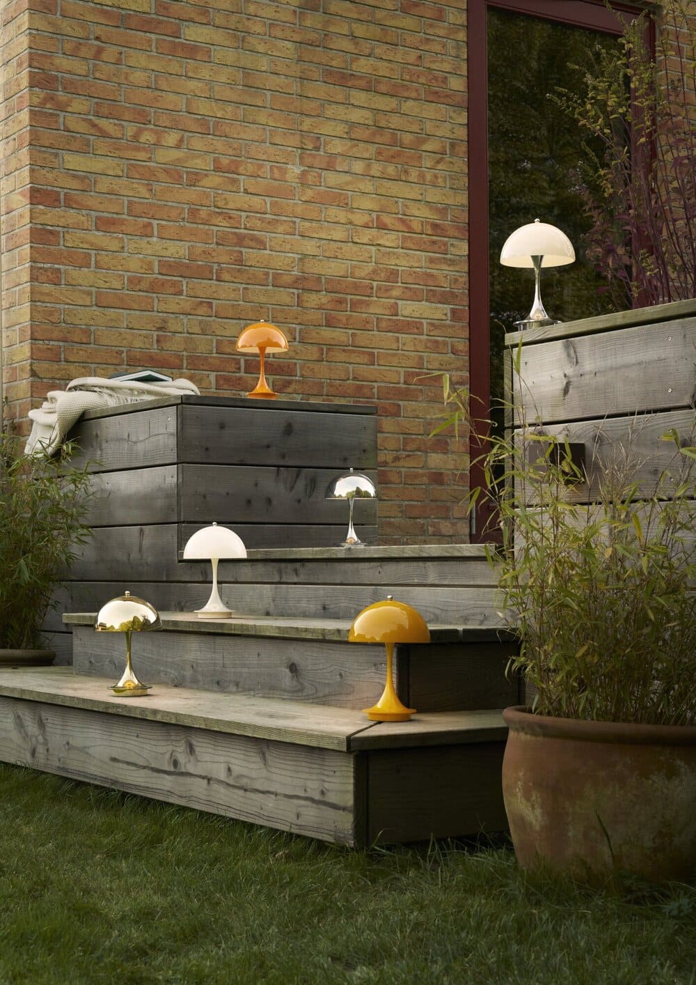 Светильник настольный Panthella 160 Portable Lamp Opaque Orange