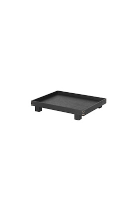 Поднос Bon Wooden Tray Small Black