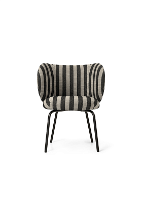 Стул Rico Dining Chair Black Louisiana Sand Black