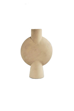 Ваза Sphere Vase Bubl Hexa Sand