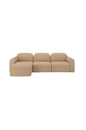 Модульный диван Bulky Light Sepia Left