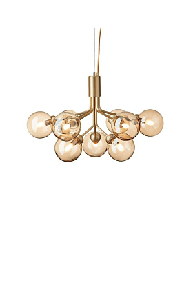 Светильник потолочный Apiales 9 Brushed Brass Gold