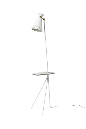 Торшер Cone Floor lamp Marble White