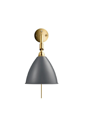 Бра Bestlite BL7 Wall Lamp Grey Semi Matt Brass Base