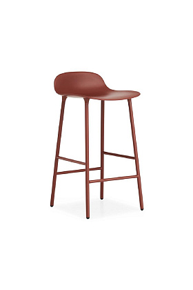 Барный стул Form Barstool Red 65 см