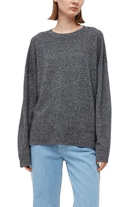 Джемпер из 100% кашемира M тёмно-серый