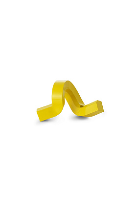 Подсвечник Crooked Candlestick One Yellow