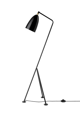 Торшер Grashoppa Floor Lamp Black Glossy