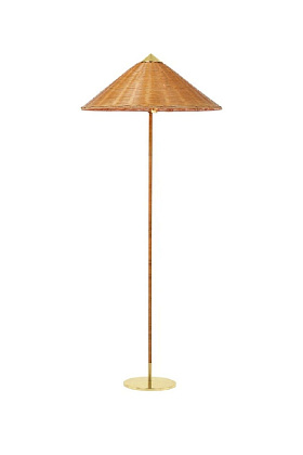 Торшер 9602 Floor Lamp Wicker Willow