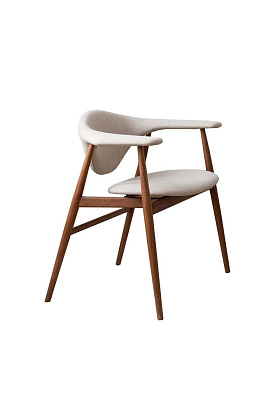 Стул Masculo Dining Chair Walnut