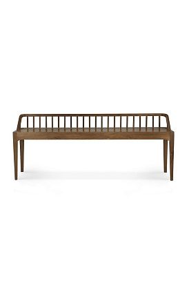 Скамья Oak Spindle Bench Reclaimed Teak