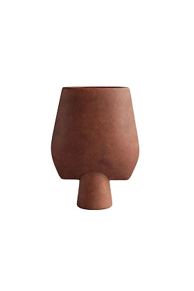 Ваза Sphere Square Big Terracotta