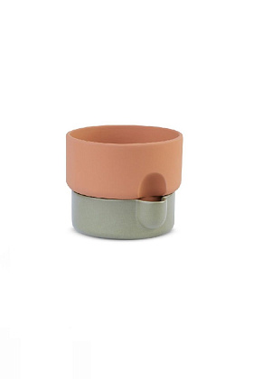 Кашпо Oasis Flowerpot Small Green Terracotta