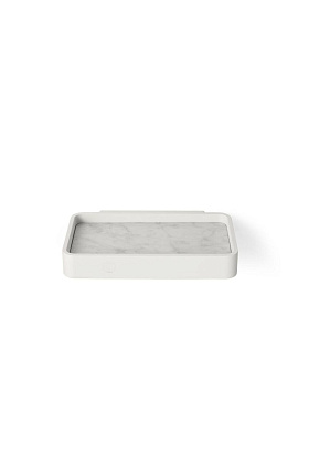 Полка для душа Shower Tray White Marble