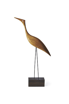 Декоративная птица Beak Bird Tall Heron oak