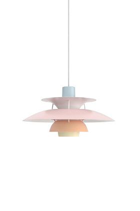Светильник потолочный PH 5 Pastels Blue Rose Peach
