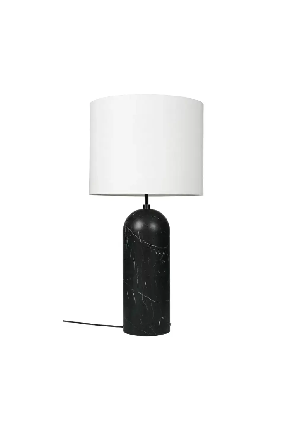 Светильник напольный Gravity Floor Lamp Black Marble White XL Low