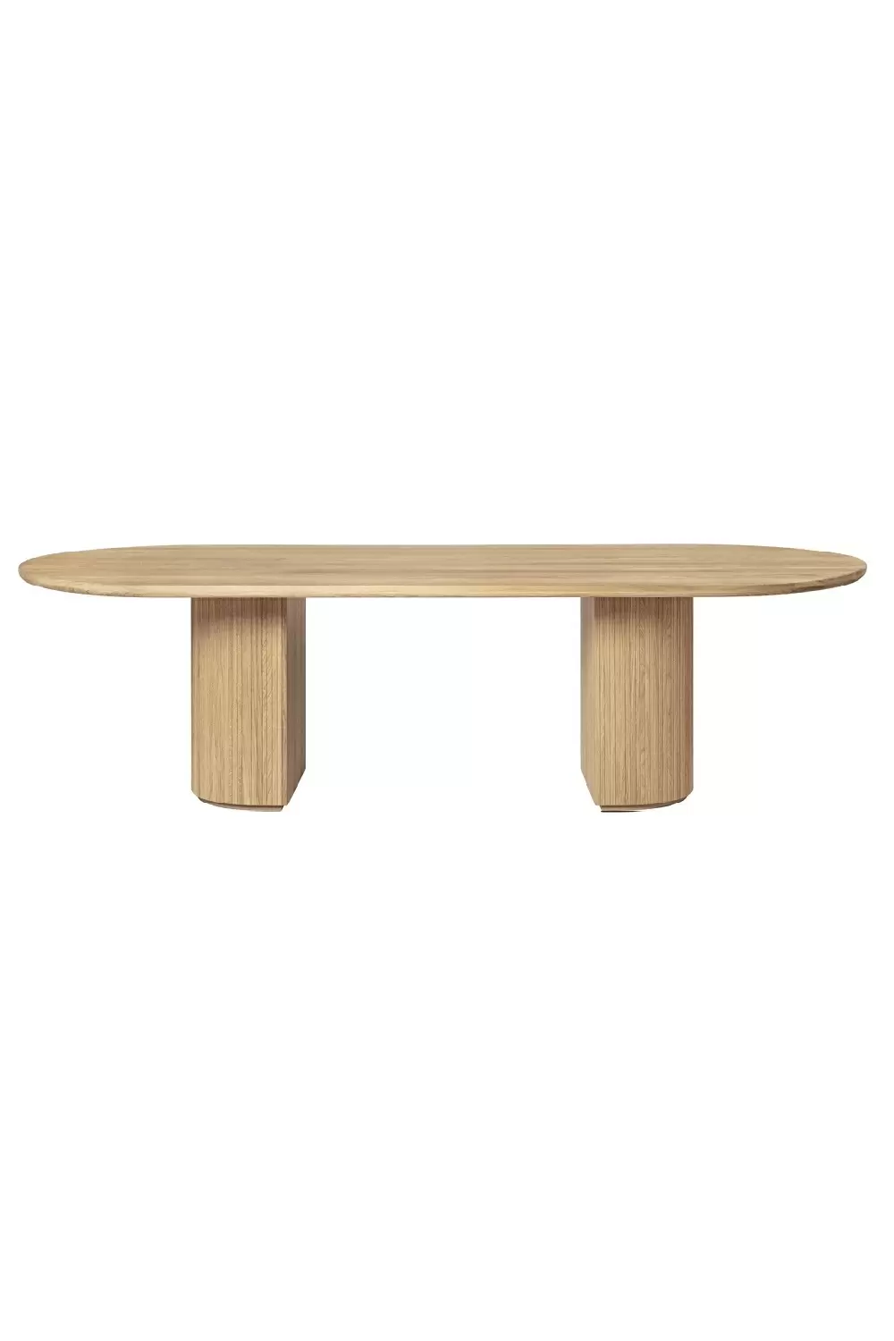 Стол Moon Dining Table Elliptical Solid Oak Oiled 290 x 105