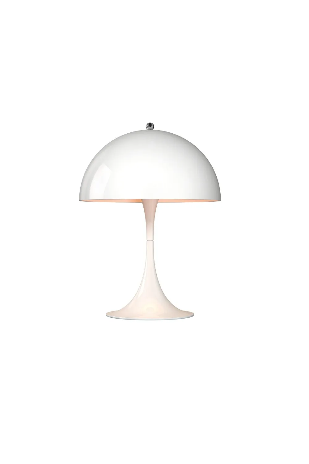 Настольная лампа Panthella Mini Opal Acryl White