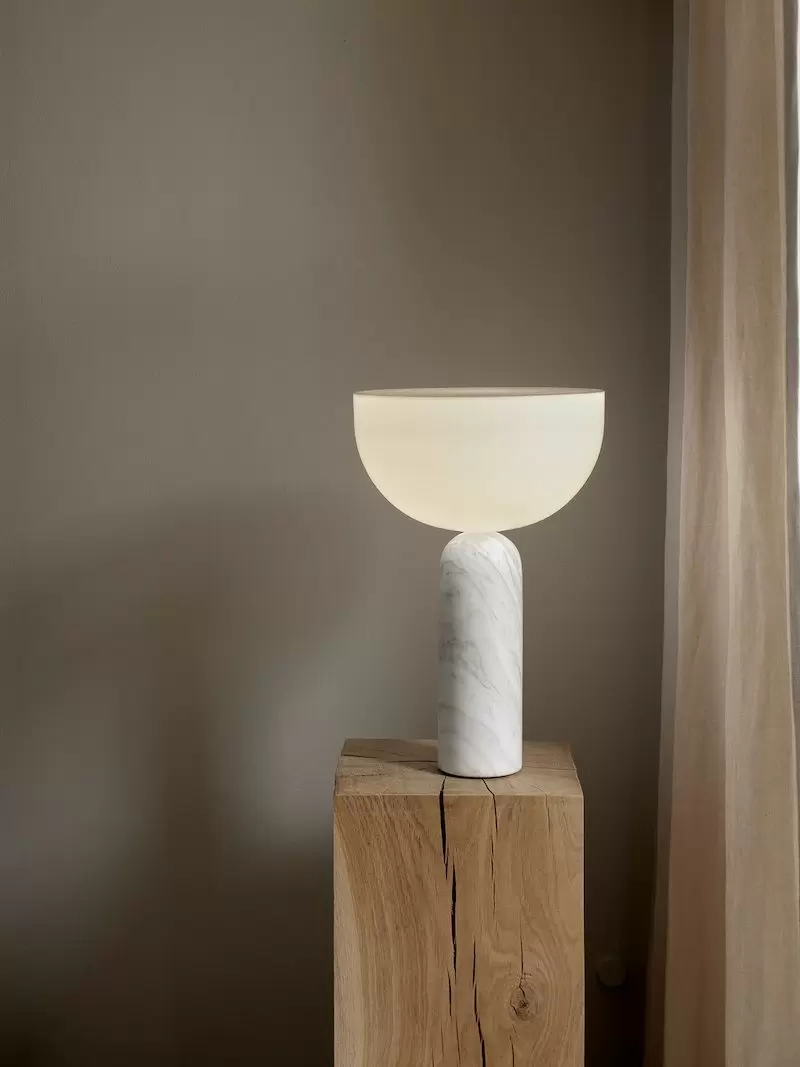 Лампа настольная Kizu Table Lamp Large White