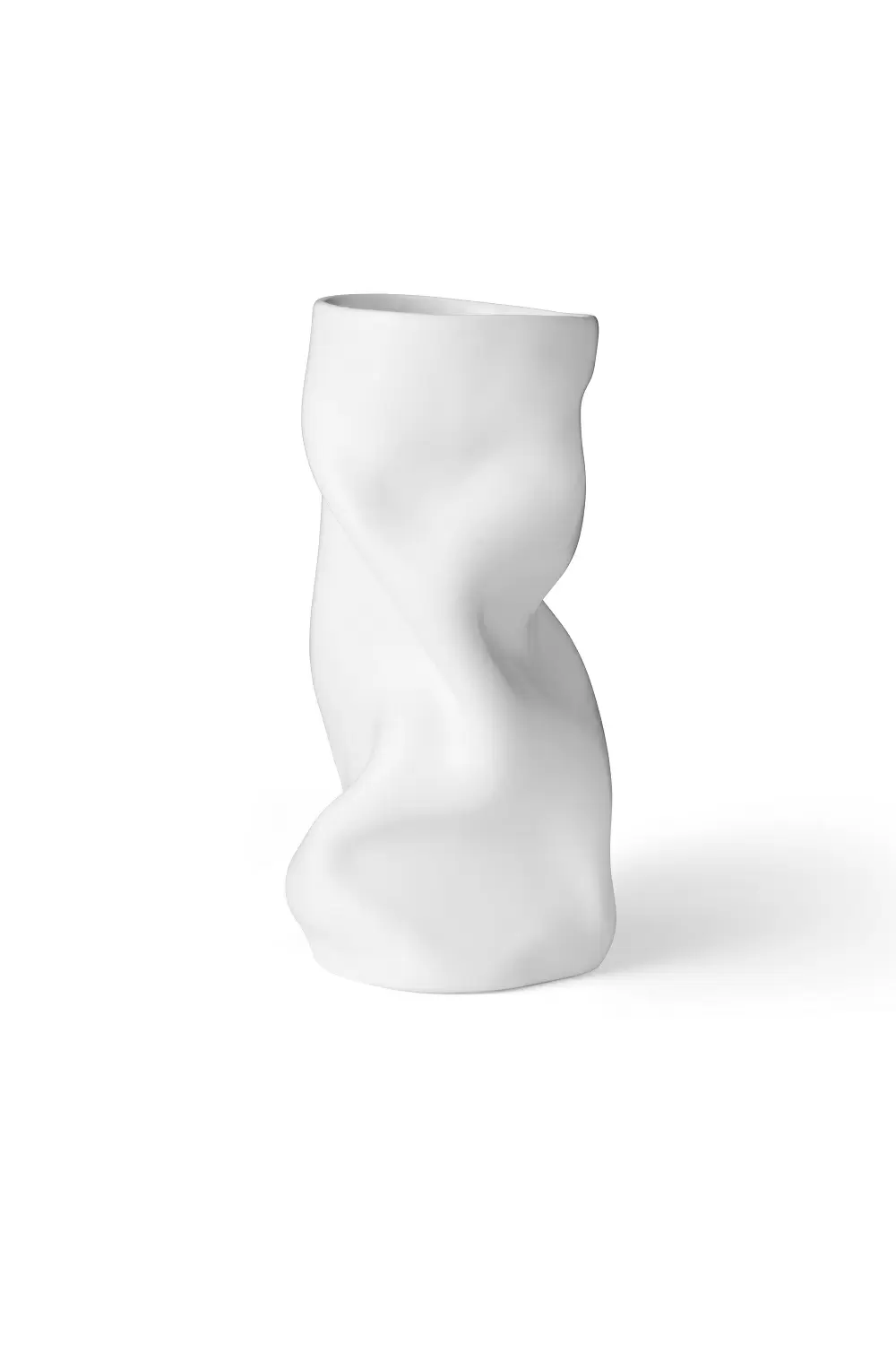 Ваза Collapse Vase H30 White