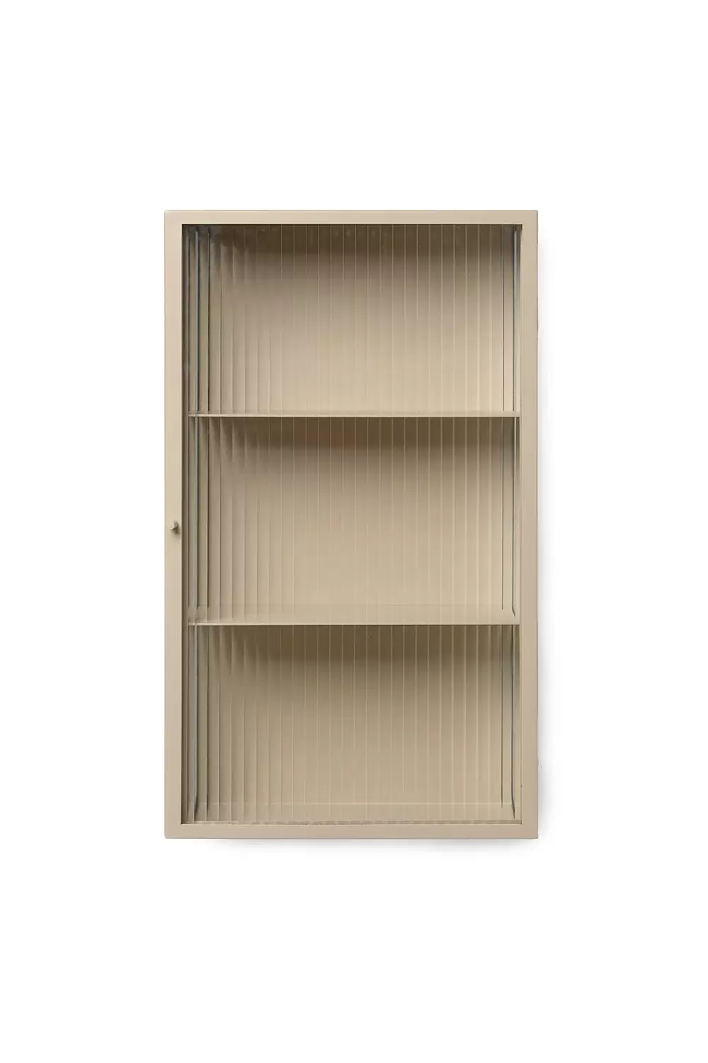 Haze Wall Cabinet - Reeded glass