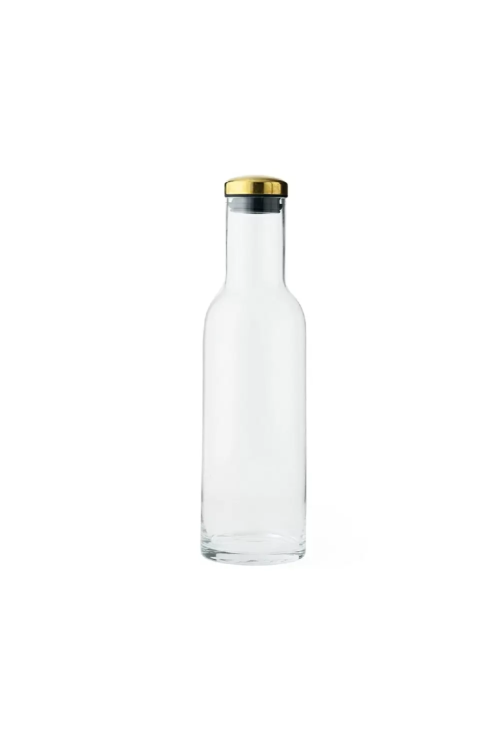 Бутылка Bottle Carafe Clear Brass 1L